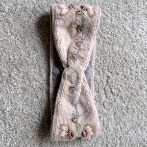 Anthropologie French Knot Wool head band